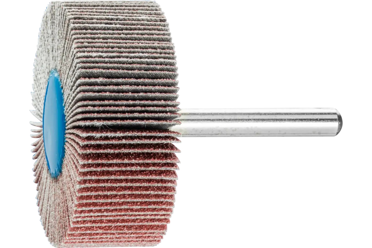 Picture of Pferd Mounted Flap Wheel, 2" X 3/4, 80 Grit, 1/4" Shank, Aluminum Oxide